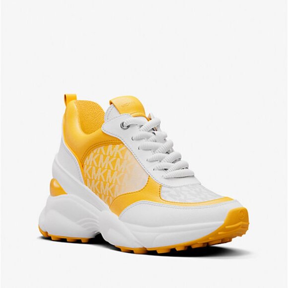 Michael Kors Katrina Wedge Trainer Ombre Sneakers - Picture 1 of 6